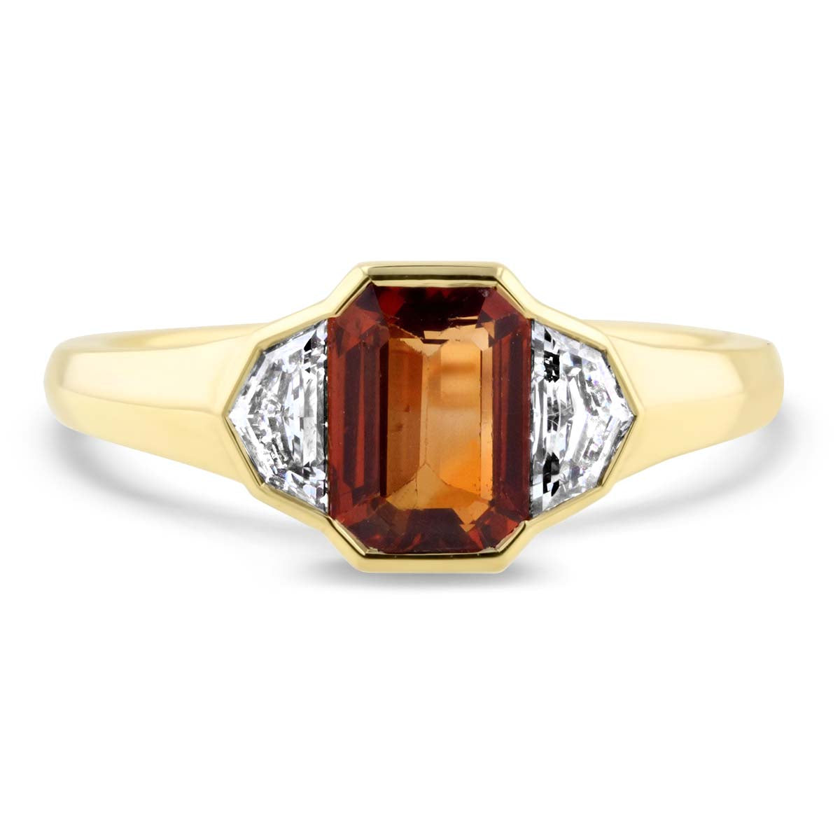 Amity Sapphire and Diamond Ring