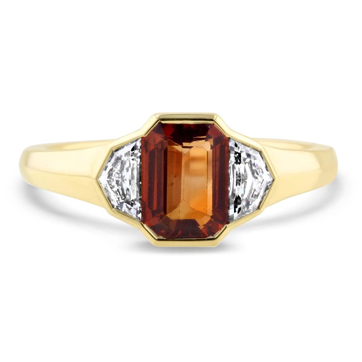 Amity Sapphire and Diamond Ring