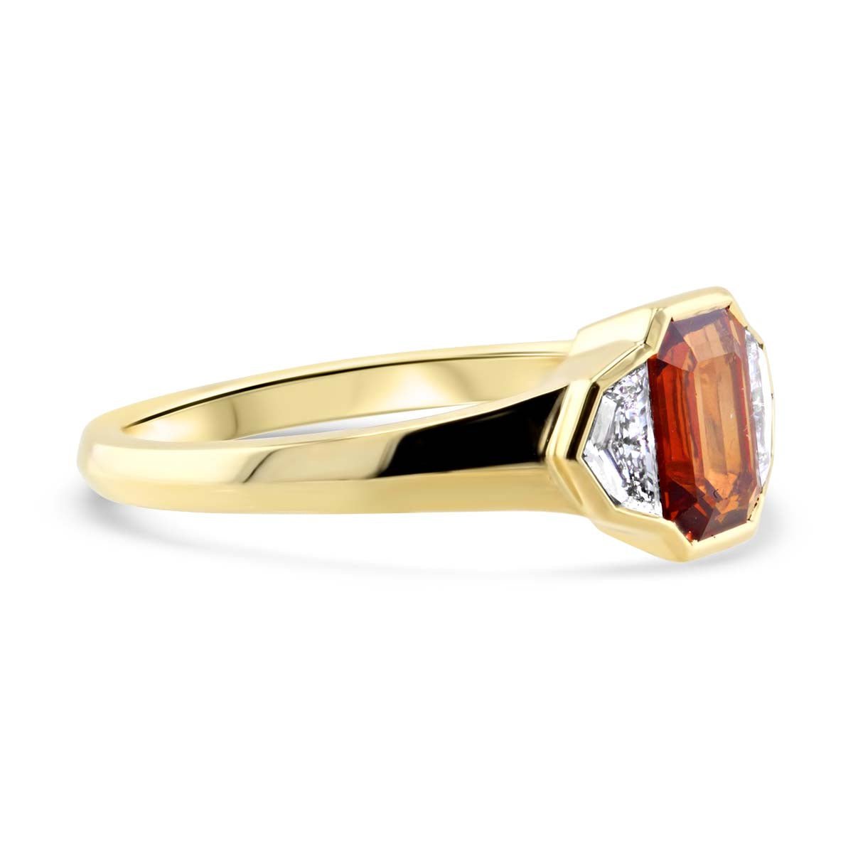Amity Sapphire and Diamond Ring