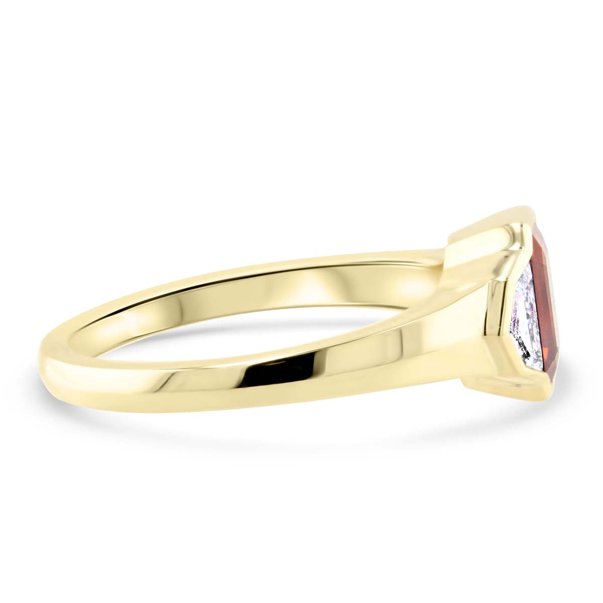 Amity Sapphire and Diamond Ring