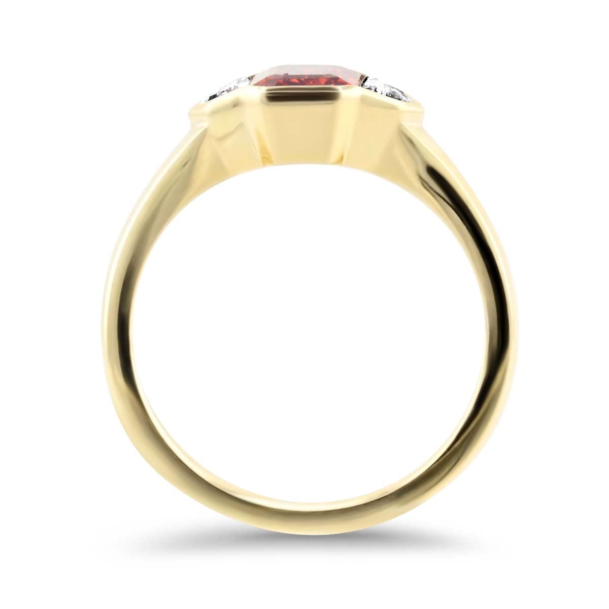 Amity Sapphire and Diamond Ring