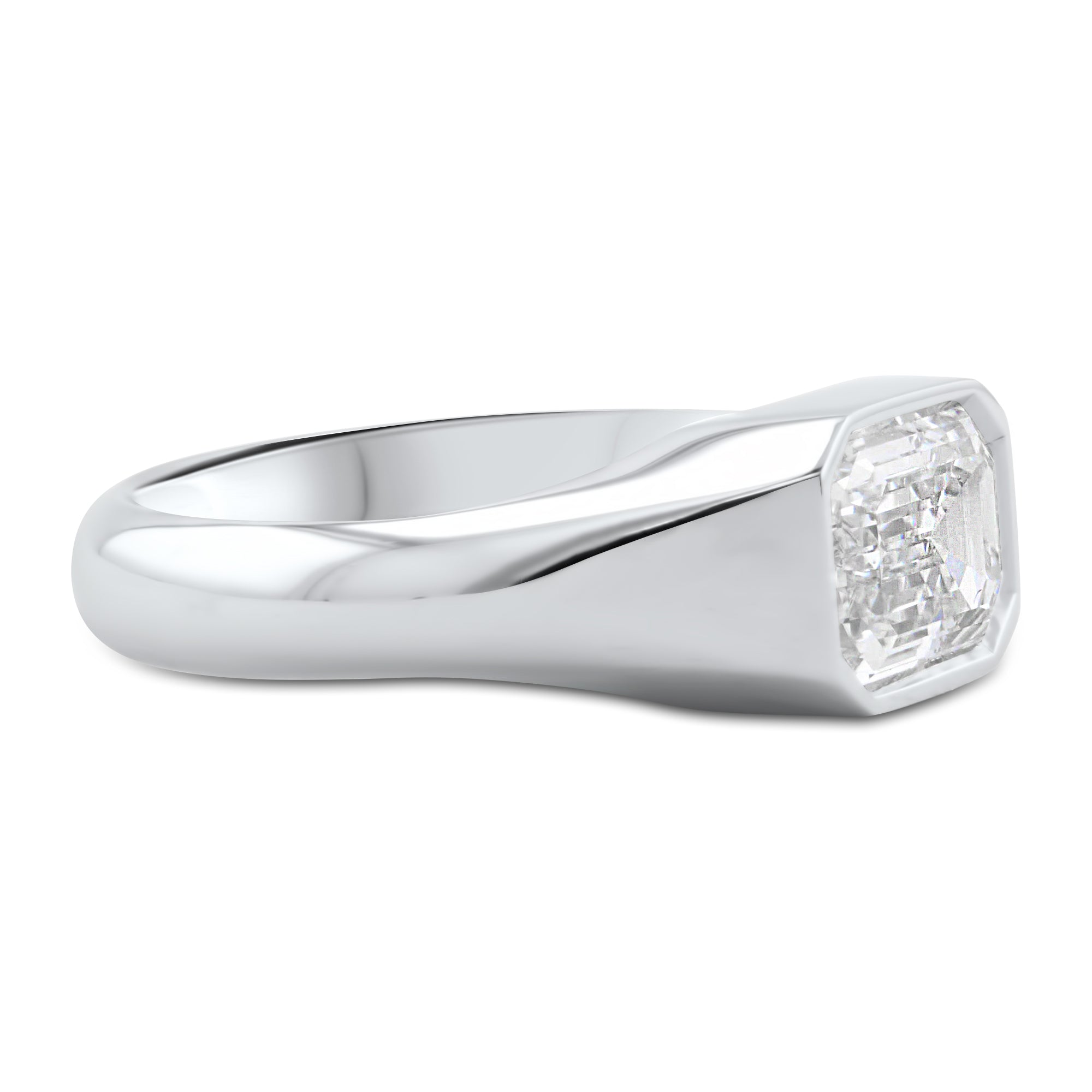 Amity Emerald Cut Diamond Ring