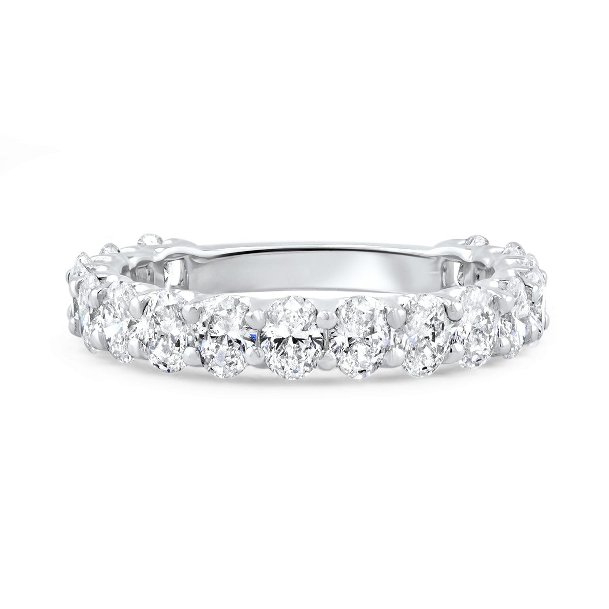 Oval Diamond Eternity Ring