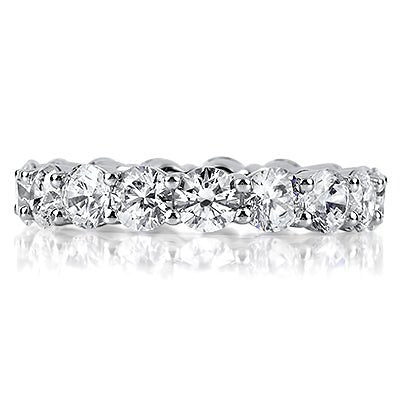 Claw-Set Diamond Eternity Ring