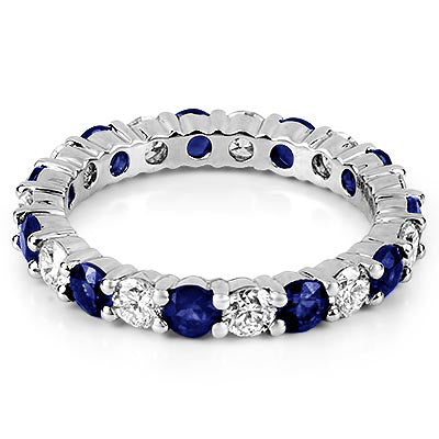 Claw-Set Diamond Eternity Ring
