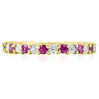 Claw-Set Diamond Eternity Ring