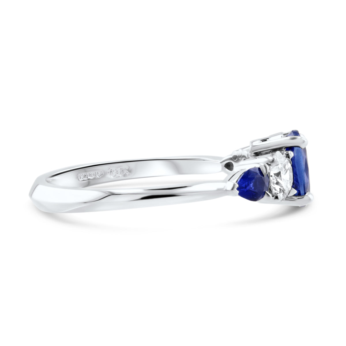 Darling Sapphire and Diamond Five Stone Ring