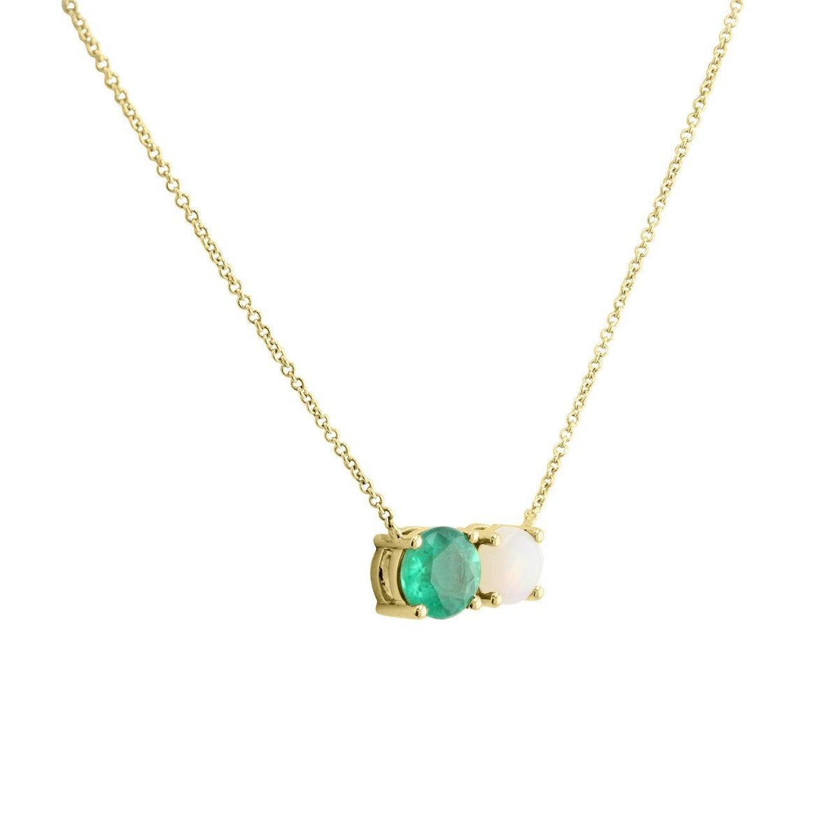 Darling Two Stone Necklace