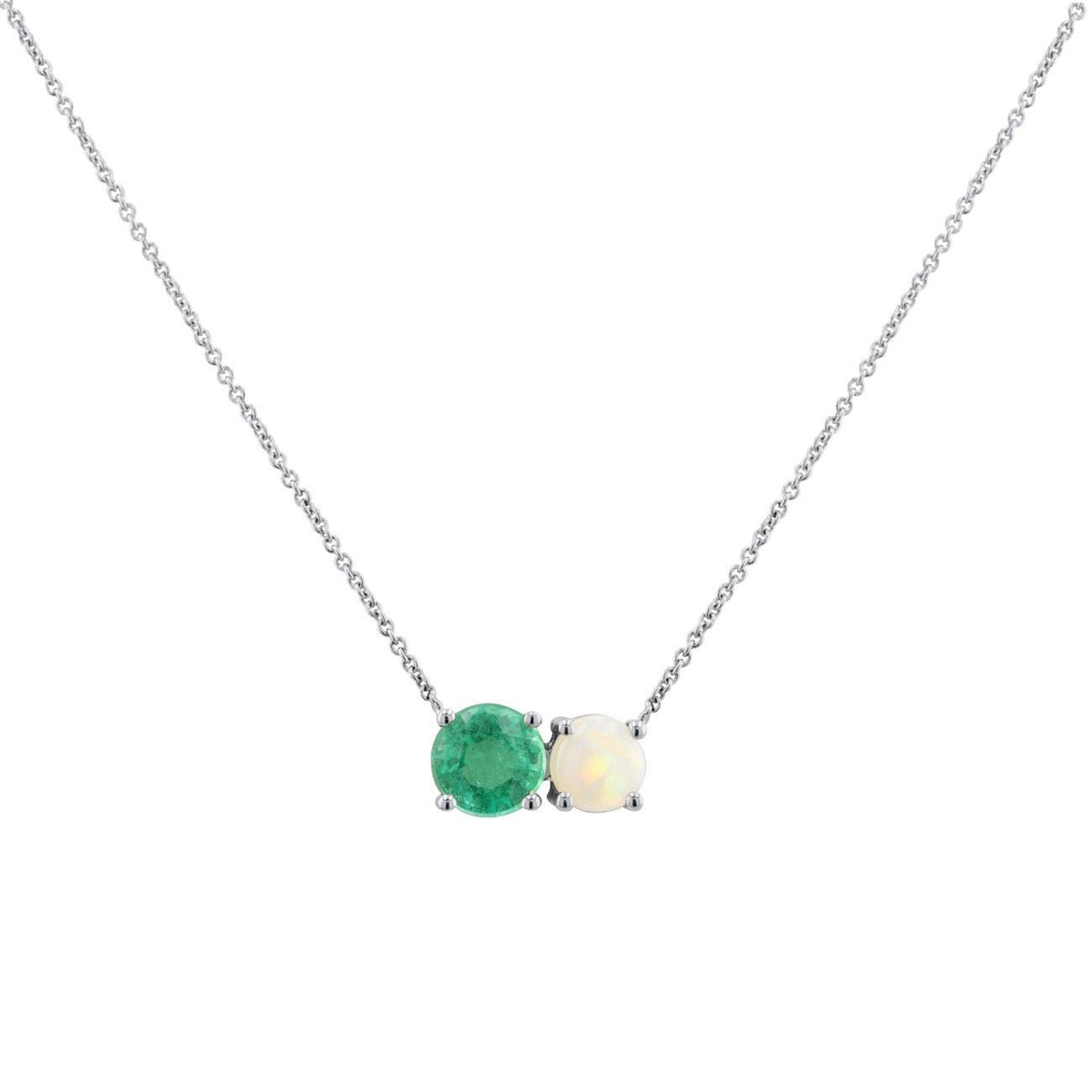 Darling Two Stone Necklace
