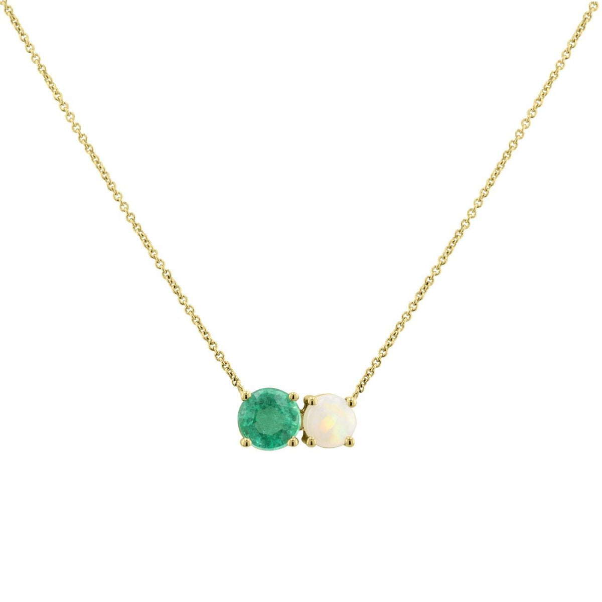 Darling Two Stone Necklace