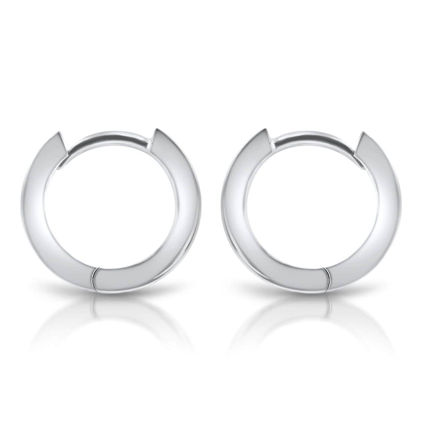 Diamond Huggie Earrings