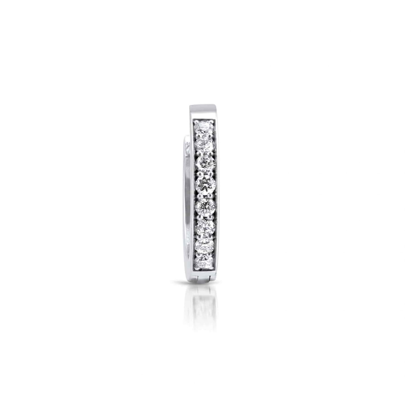 Diamond Huggie Single Earring