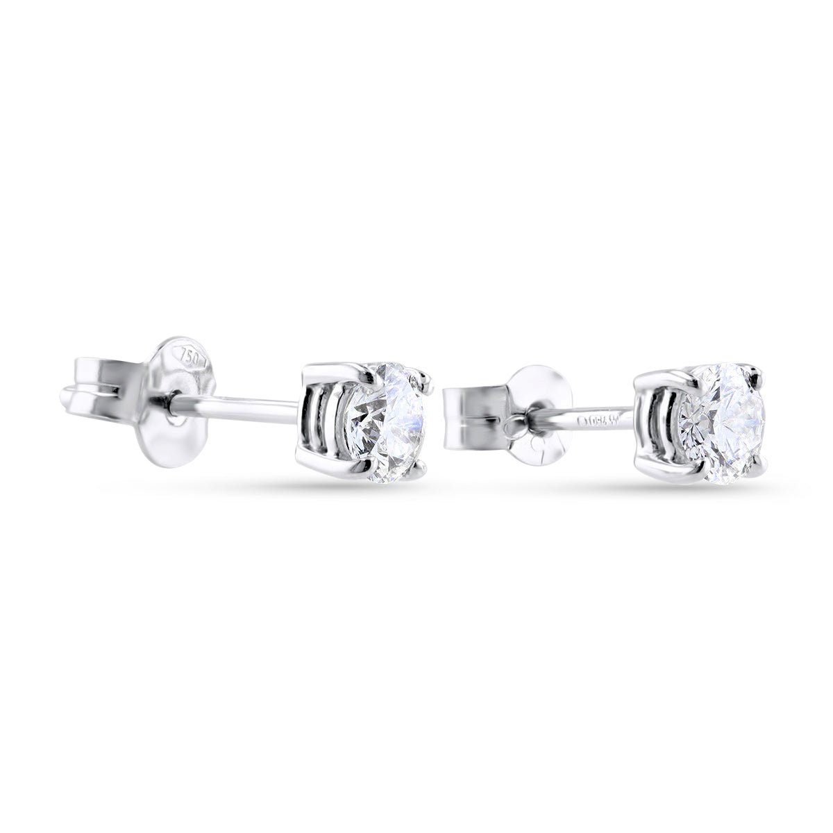 Mini Diamond Stud Earrings
