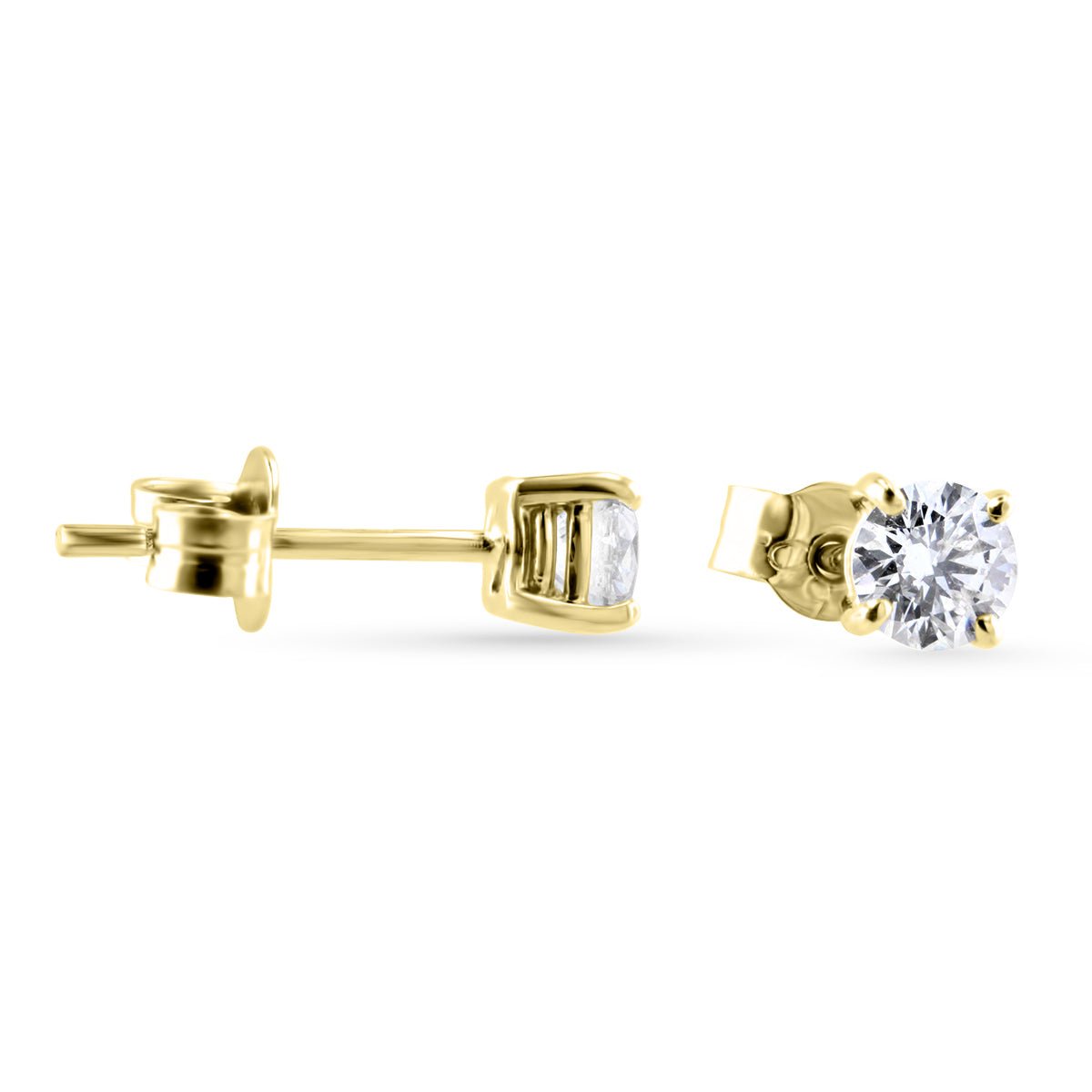 Mini Diamond Stud Earrings