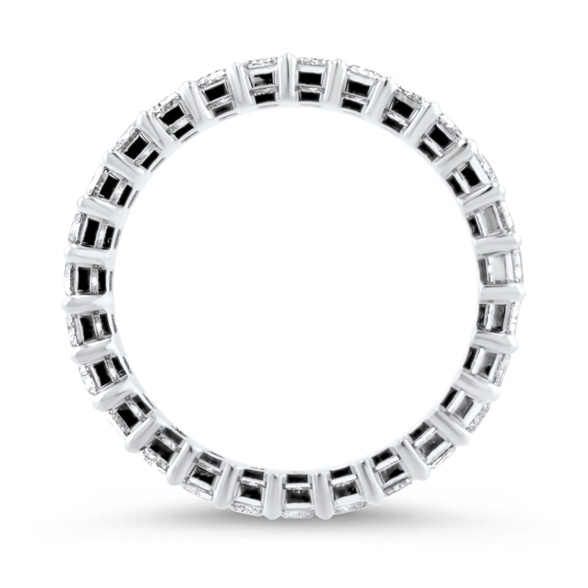 Emerald Cut Diamond Eternity Ring