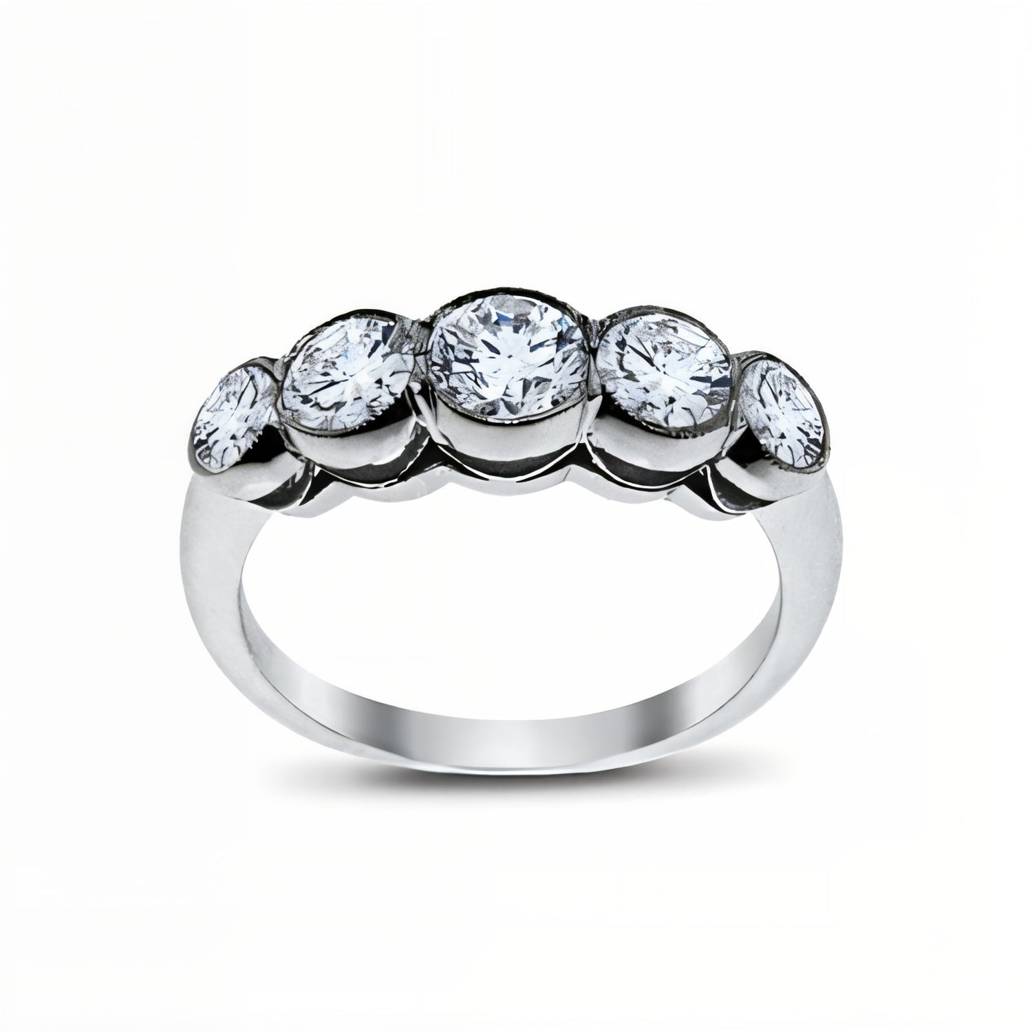Essence Five Stone Engagement Ring