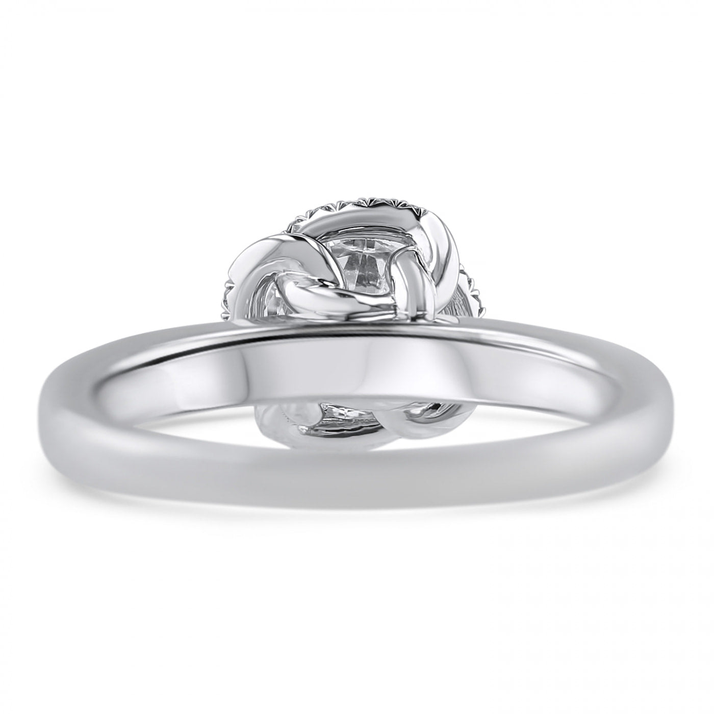 Amity Love Knot Diamond Engagement Ring