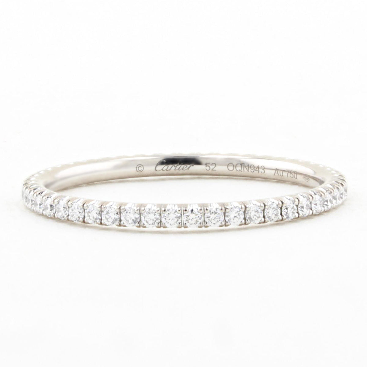 Etincelle De Cartier Diamond Full Eternity Ring - Size 52