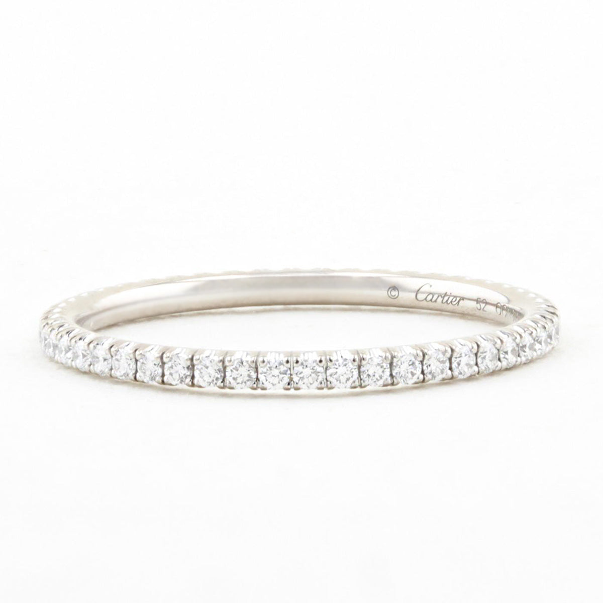 Etincelle De Cartier Diamond Full Eternity Ring - Size 52