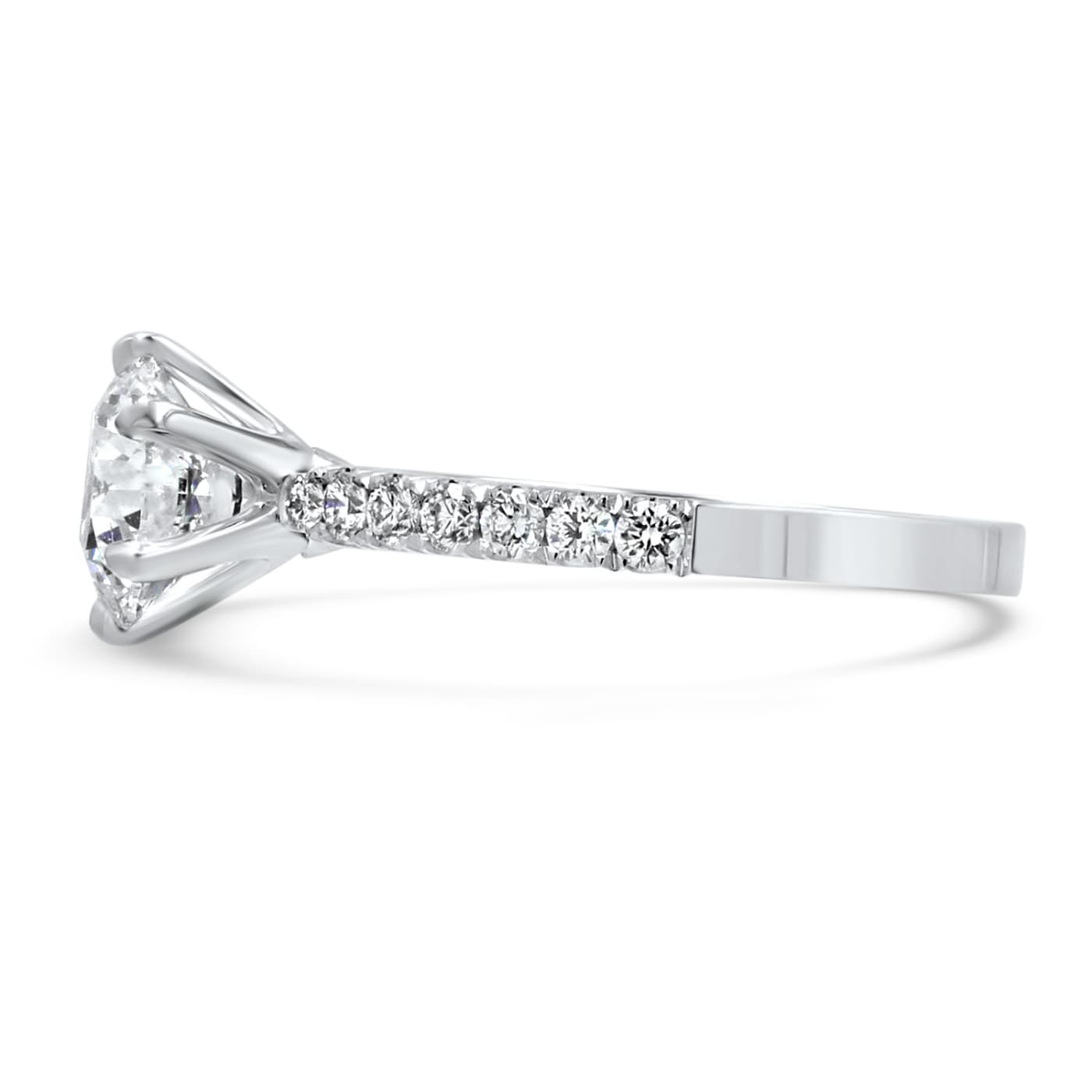 Everglow Diamond Solitaire Engagement Ring