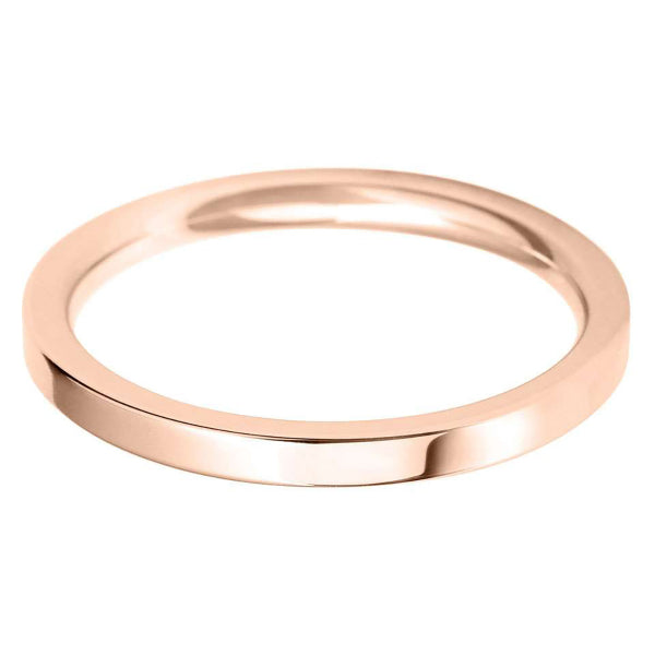 Flat Court Wedding Ring