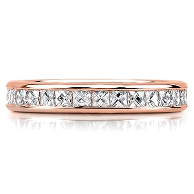 French Cut Diamond Eternity Ring