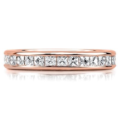 French Cut Diamond Eternity Ring