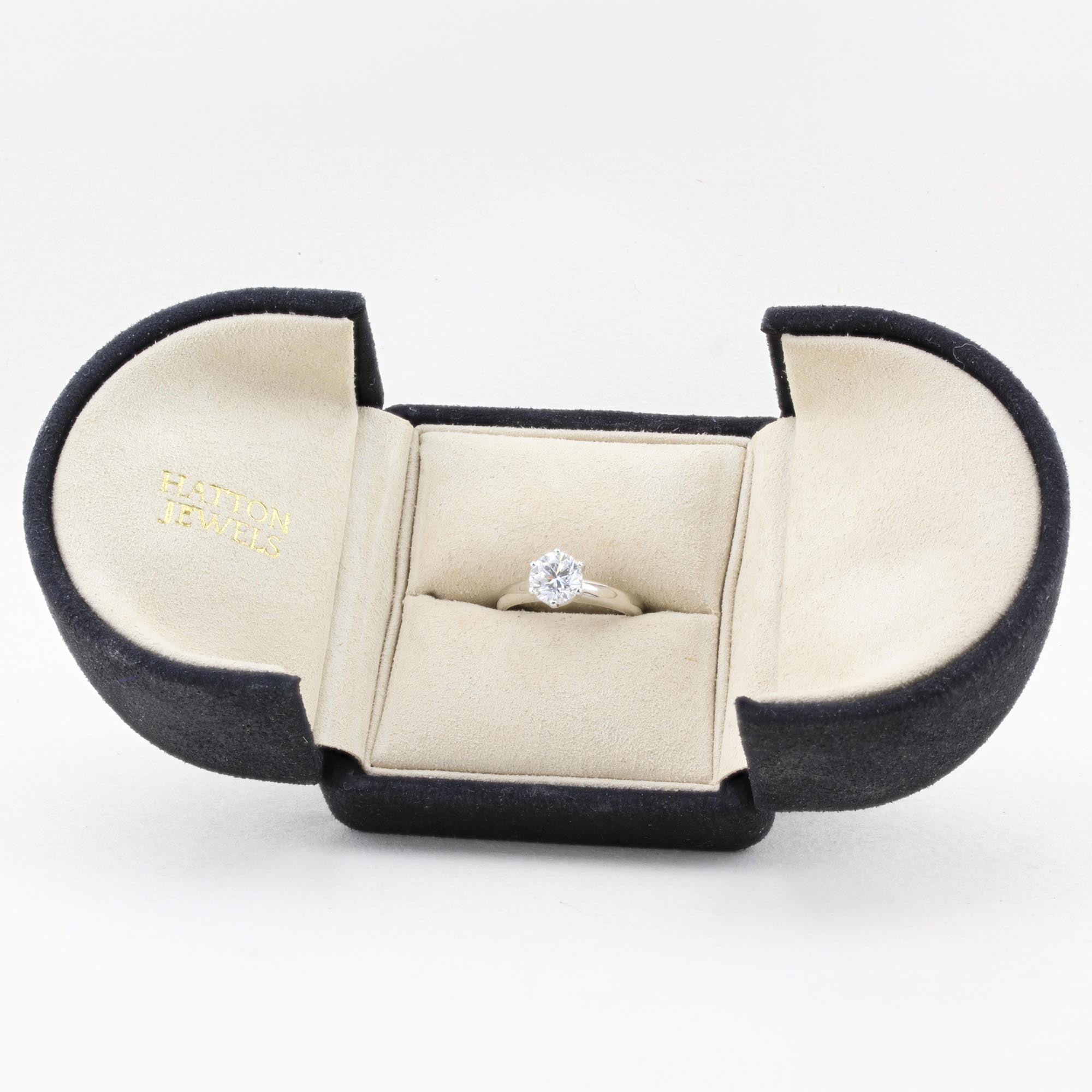 1.27ct Round Diamond Solitaire Ring
