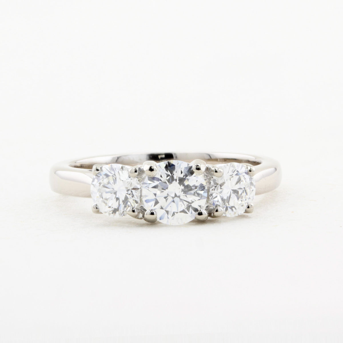 1.00ct Diamond Three Stone Ring