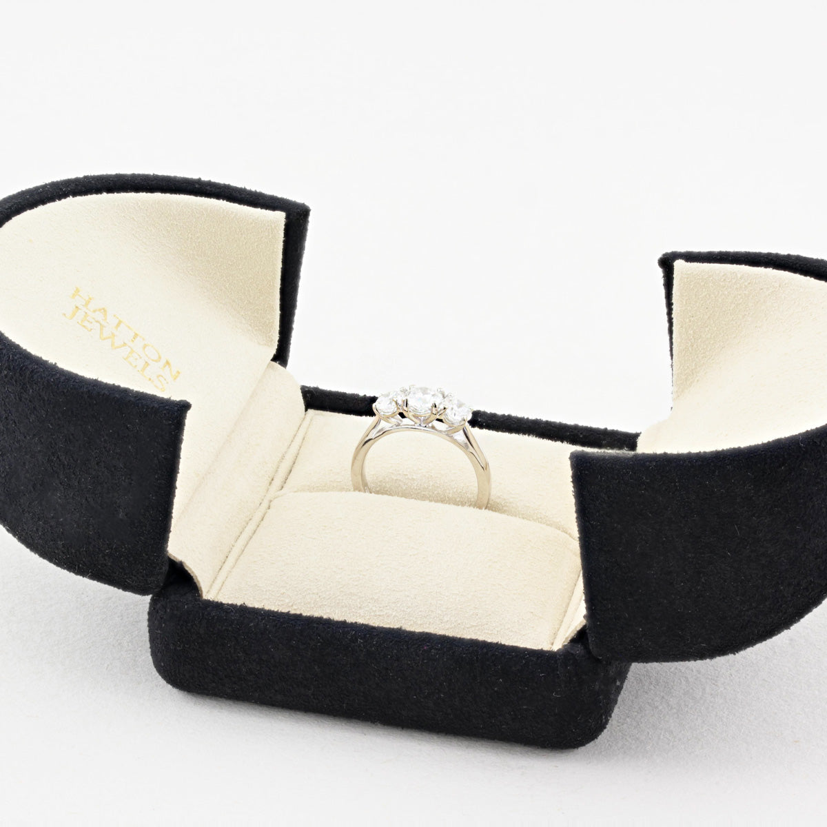 1.00ct Diamond Three Stone Ring