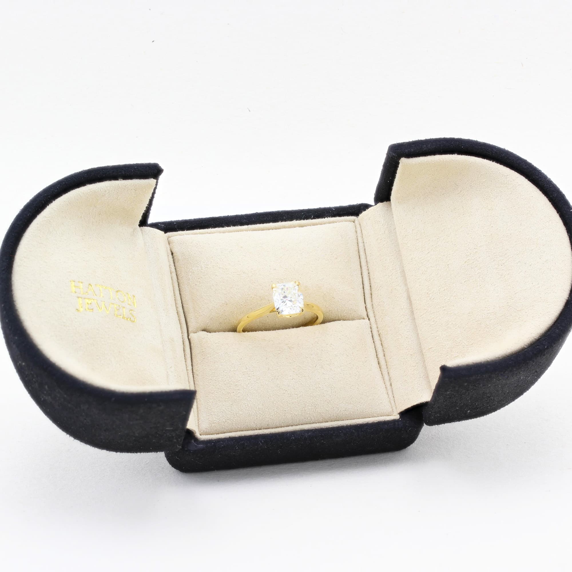 1.80ct Cushion Cut Diamond Ring