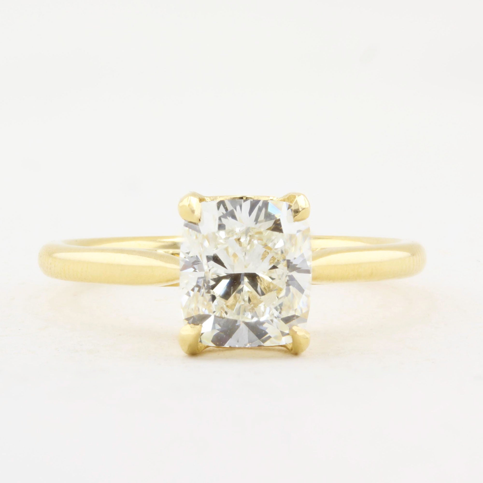 1.80ct Cushion Cut Diamond Ring