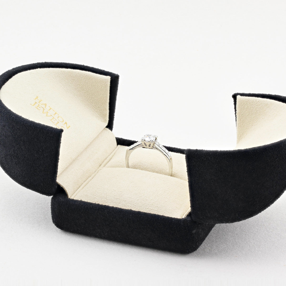 Vintage 0.45ct Old Cut Diamond Solitaire Ring