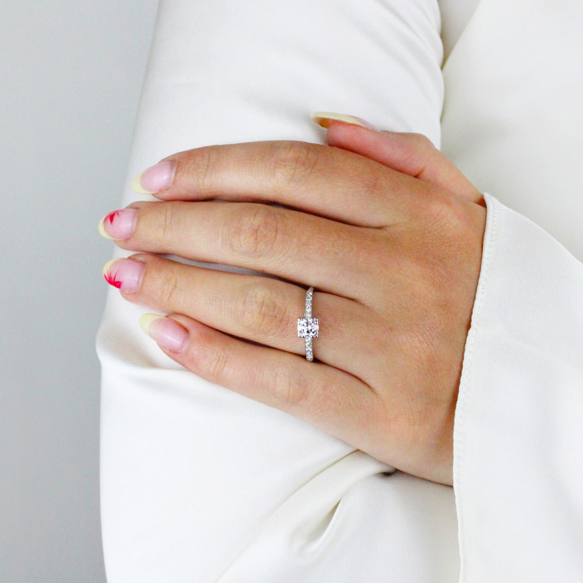 Vintage 0.45ct Old Cut Diamond Solitaire Ring