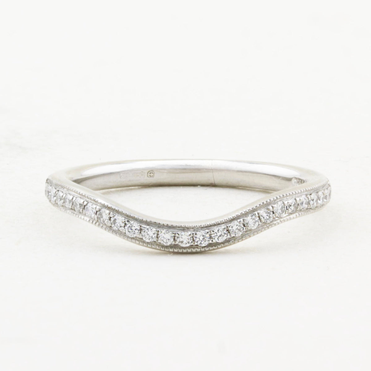 Diamond Curved Eternity Ring