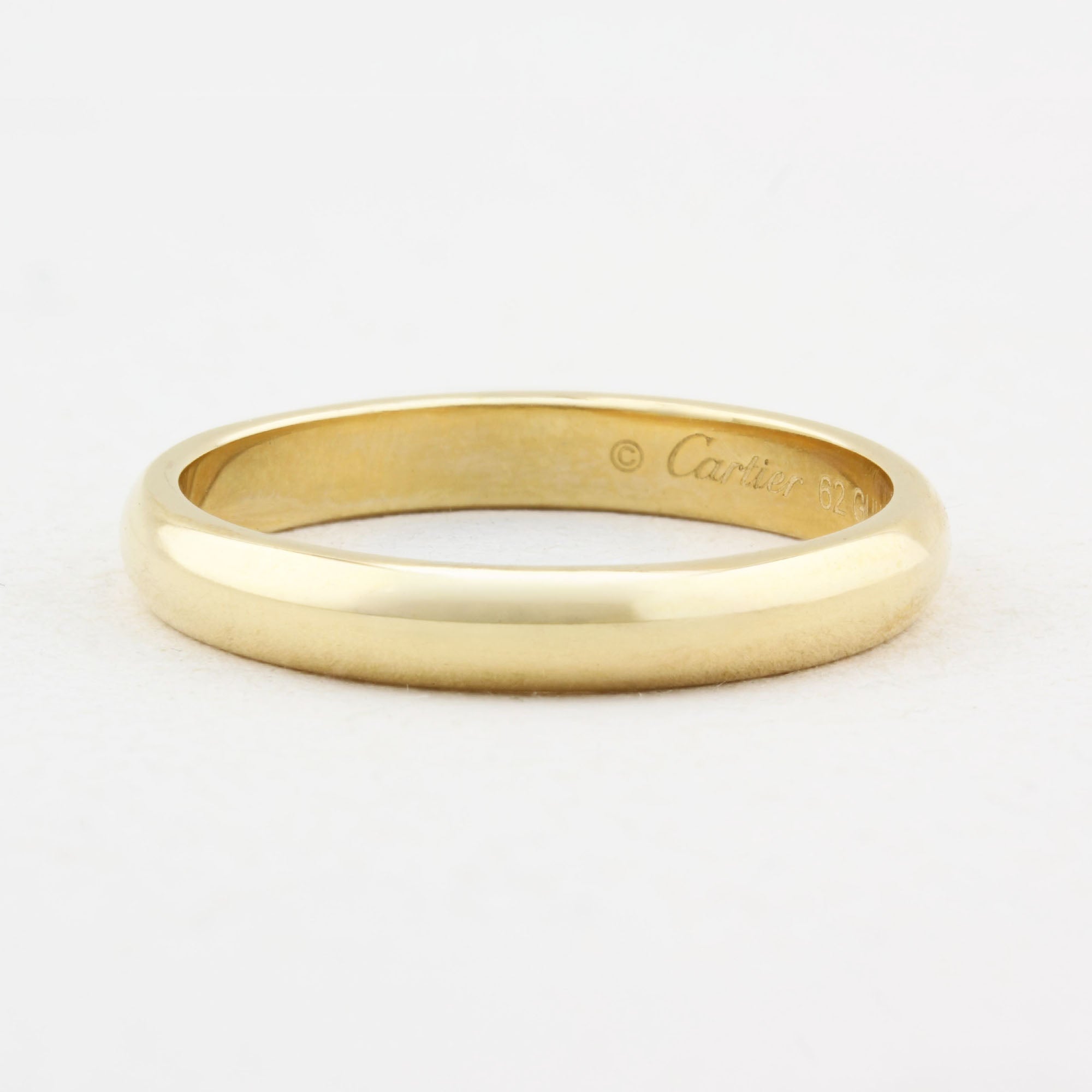 Cartier Yellow Gold Band Ring