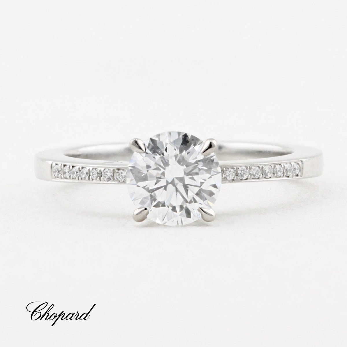 Chopard 1.04ct Diamond Solitaire Engagement Ring