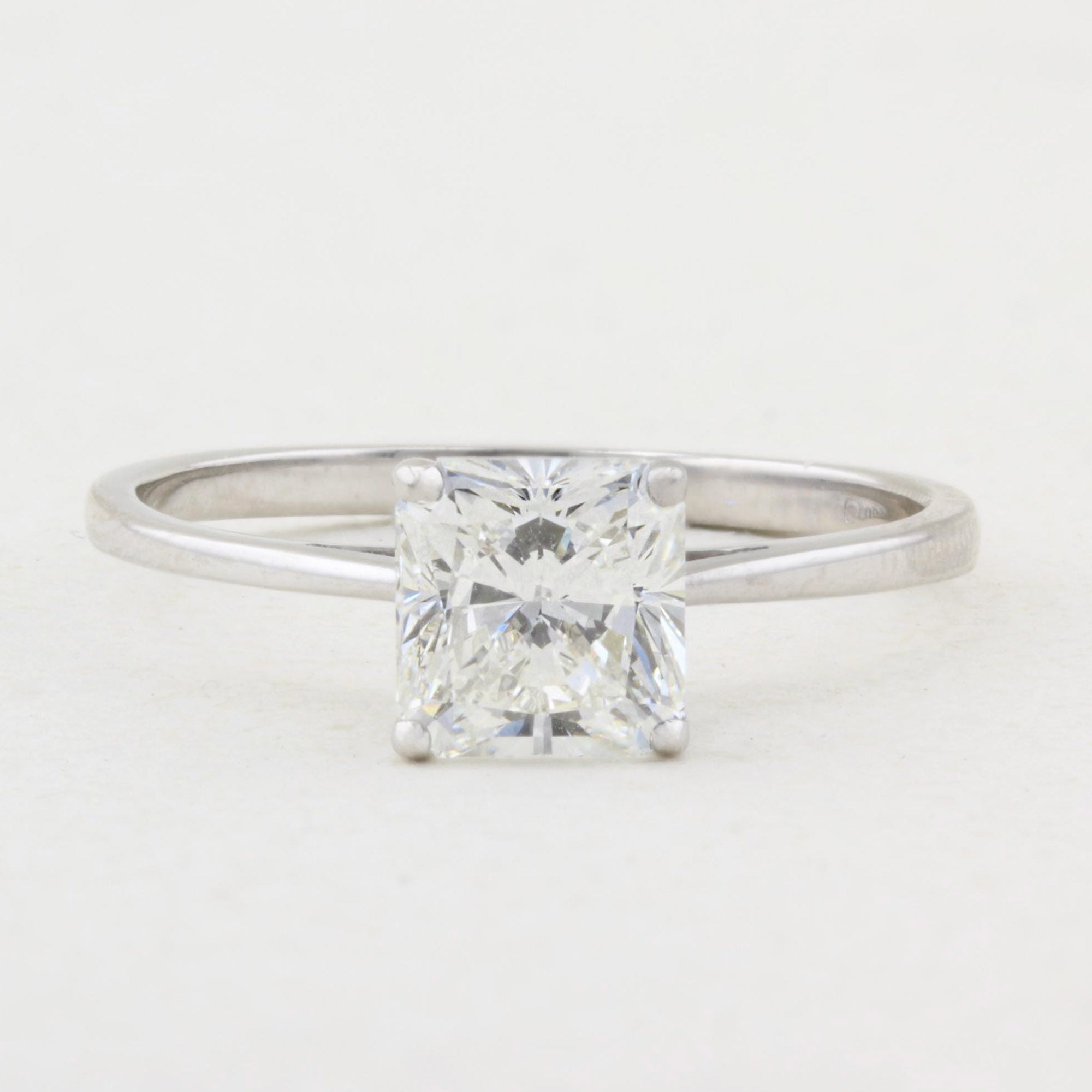 1.50ct Radiant Cut Solitaire Ring