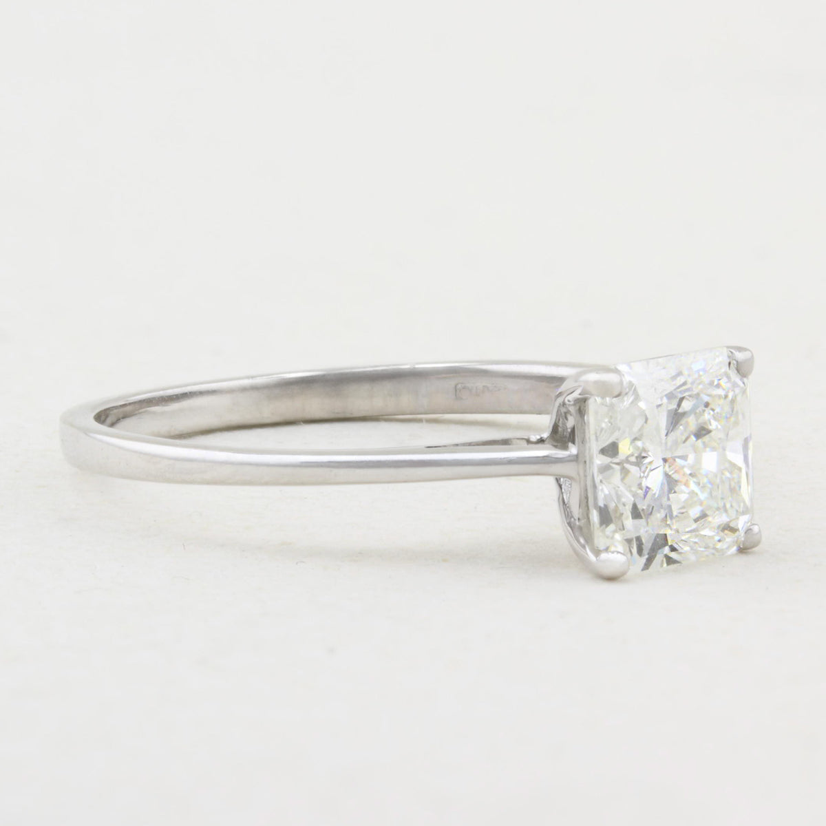 1.50ct Radiant Cut Solitaire Ring