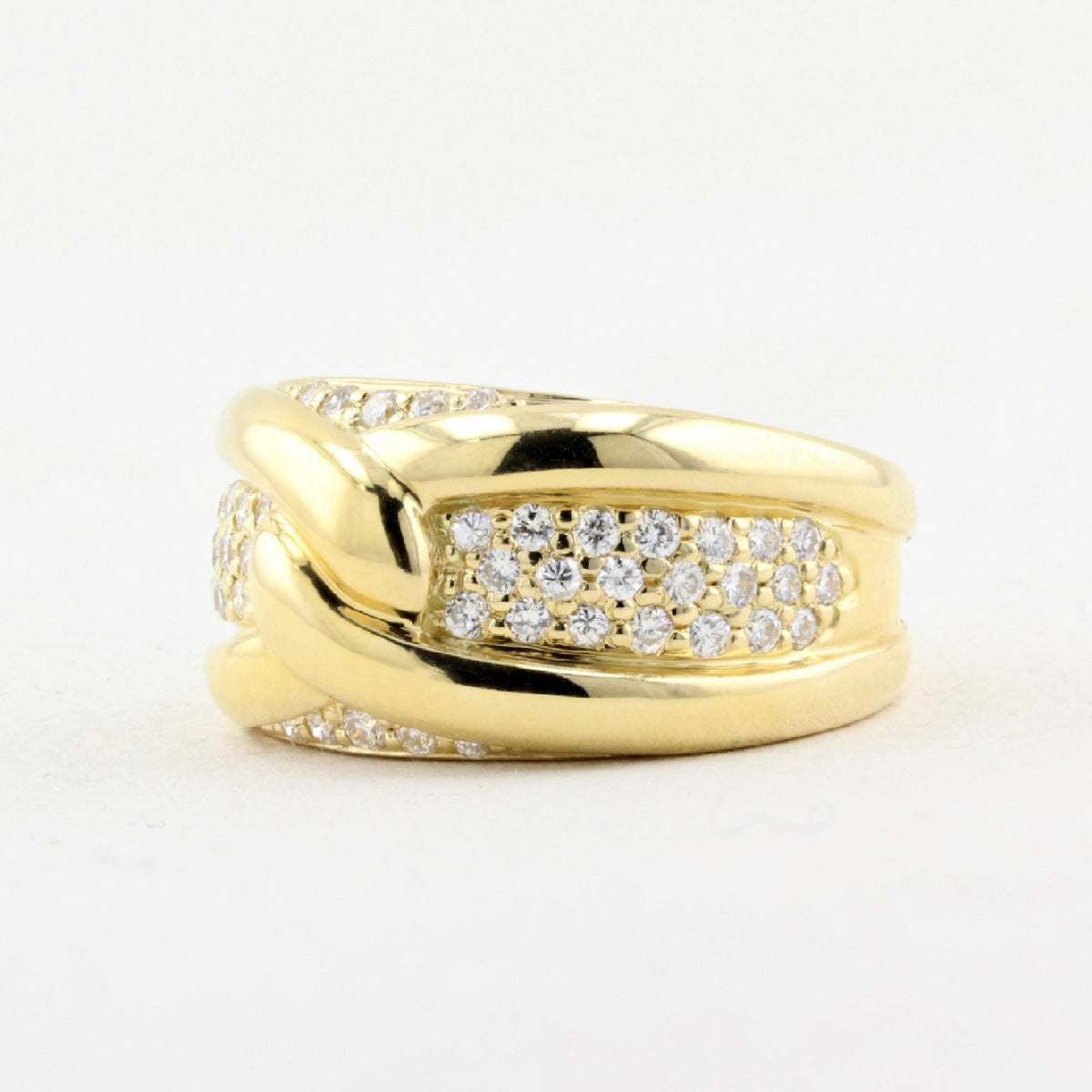 Vintage Cartier Diamond Knot Ring