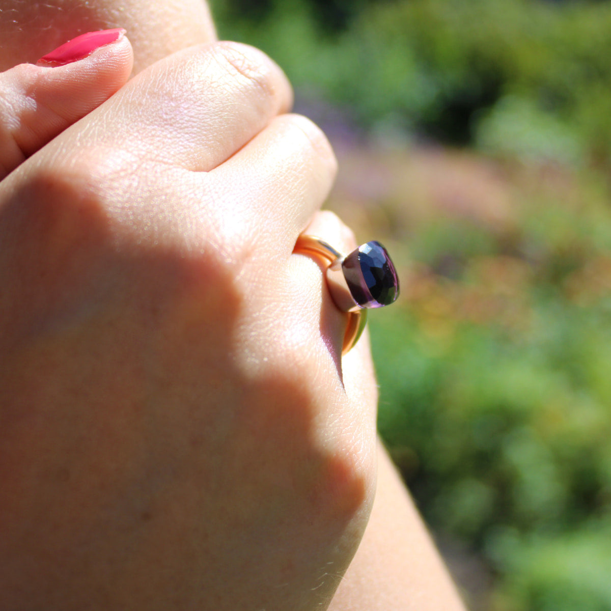 Pomellato Nudo Amethyst Ring