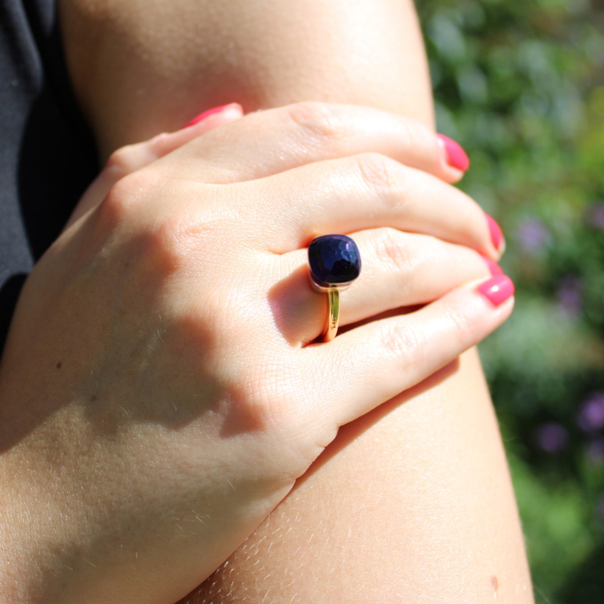 Pomellato Nudo Amethyst Ring