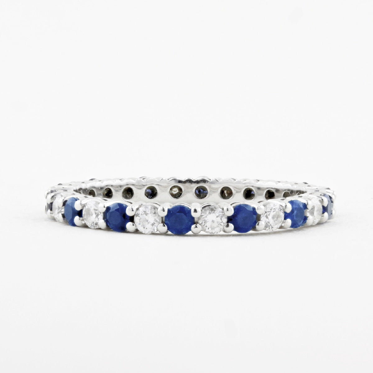 Tiffany Sapphire & Diamond Full Eternity Ring