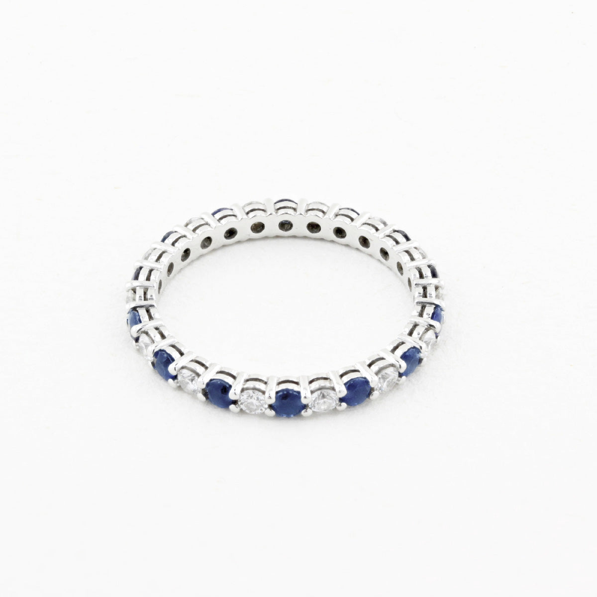 Tiffany Sapphire & Diamond Full Eternity Ring