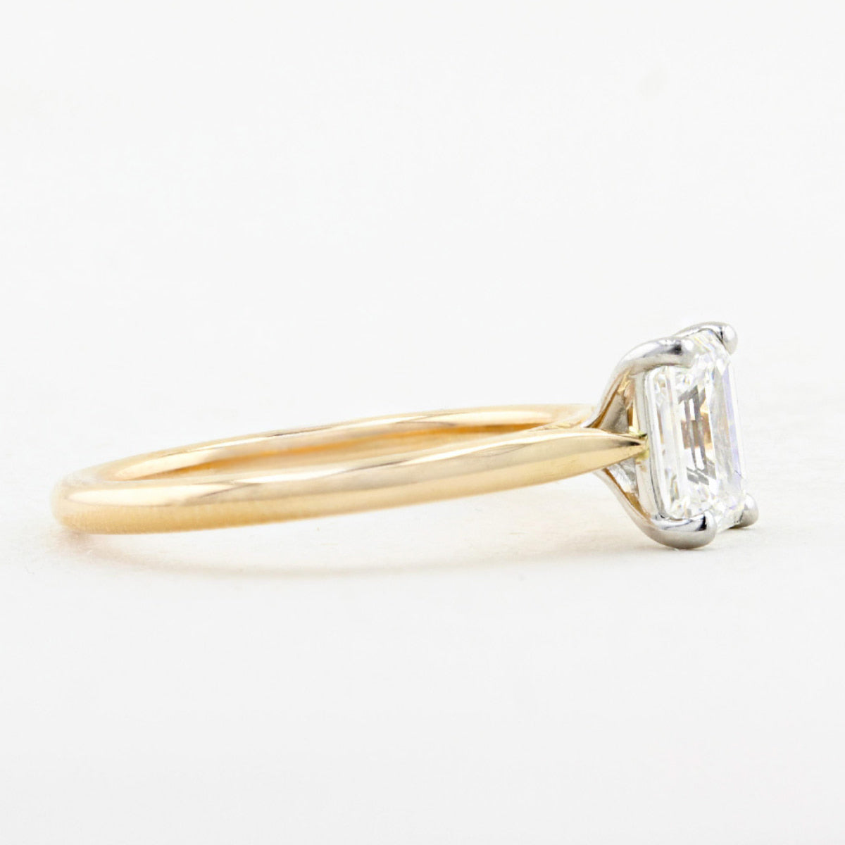 1.20ct Emerald Cut Diamond Solitaire Ring