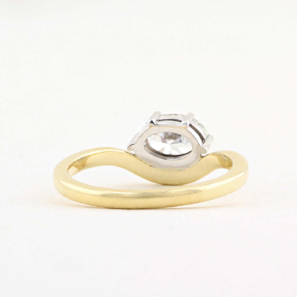 0.70ct Oval Diamond Engagement Ring