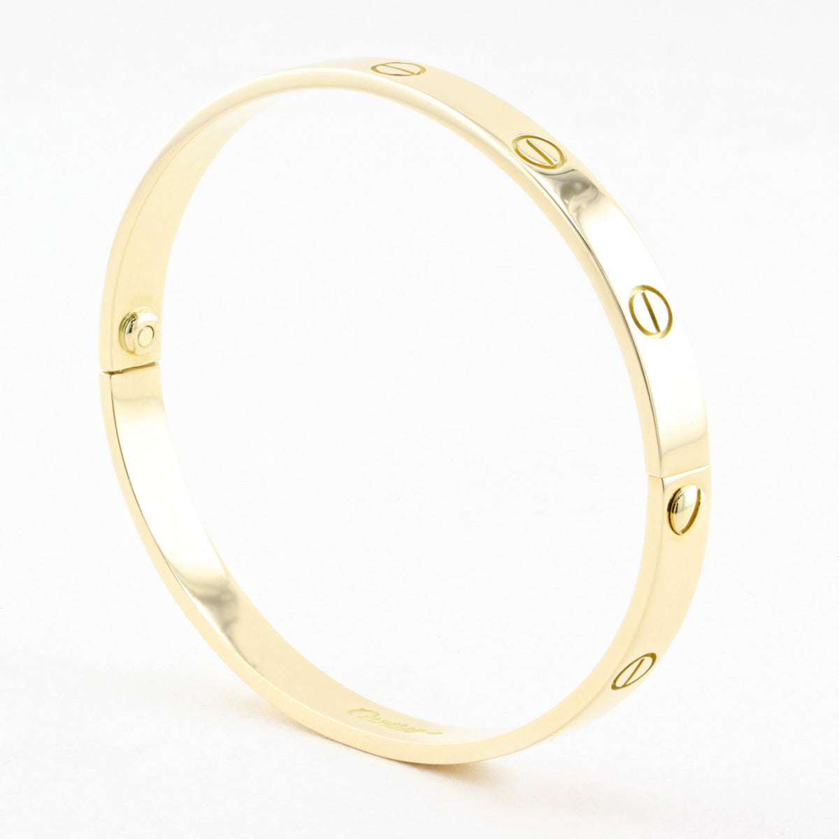 Cartier Classic Yellow Gold Love Bracelet - Size 19