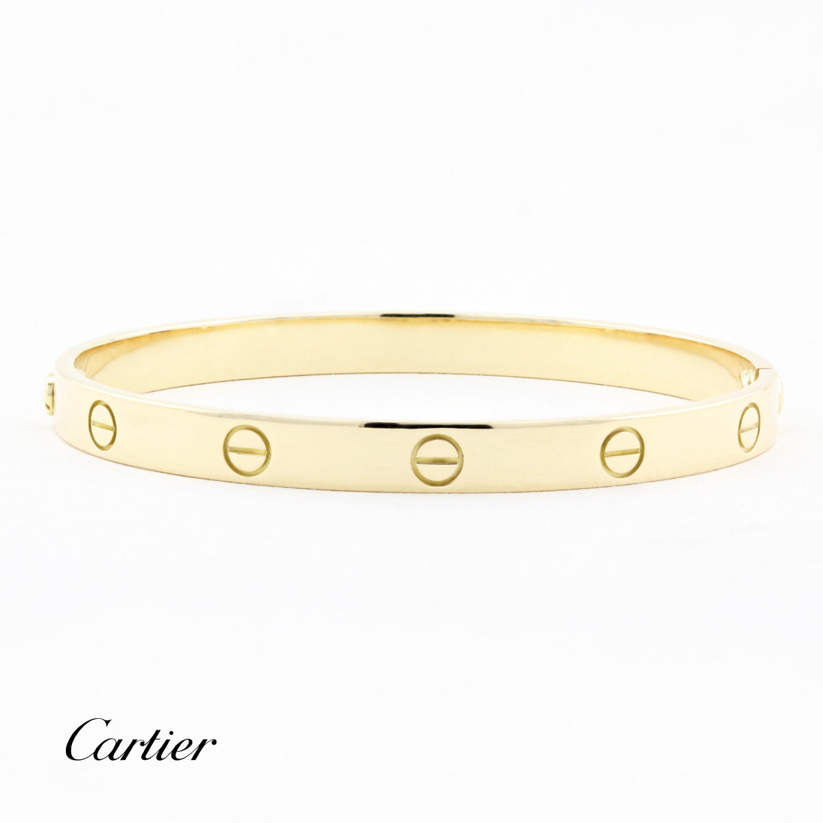 Cartier Classic Yellow Gold Love Bracelet - Size 19