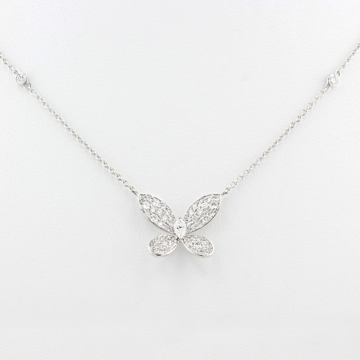Diamond Butterfly Necklace