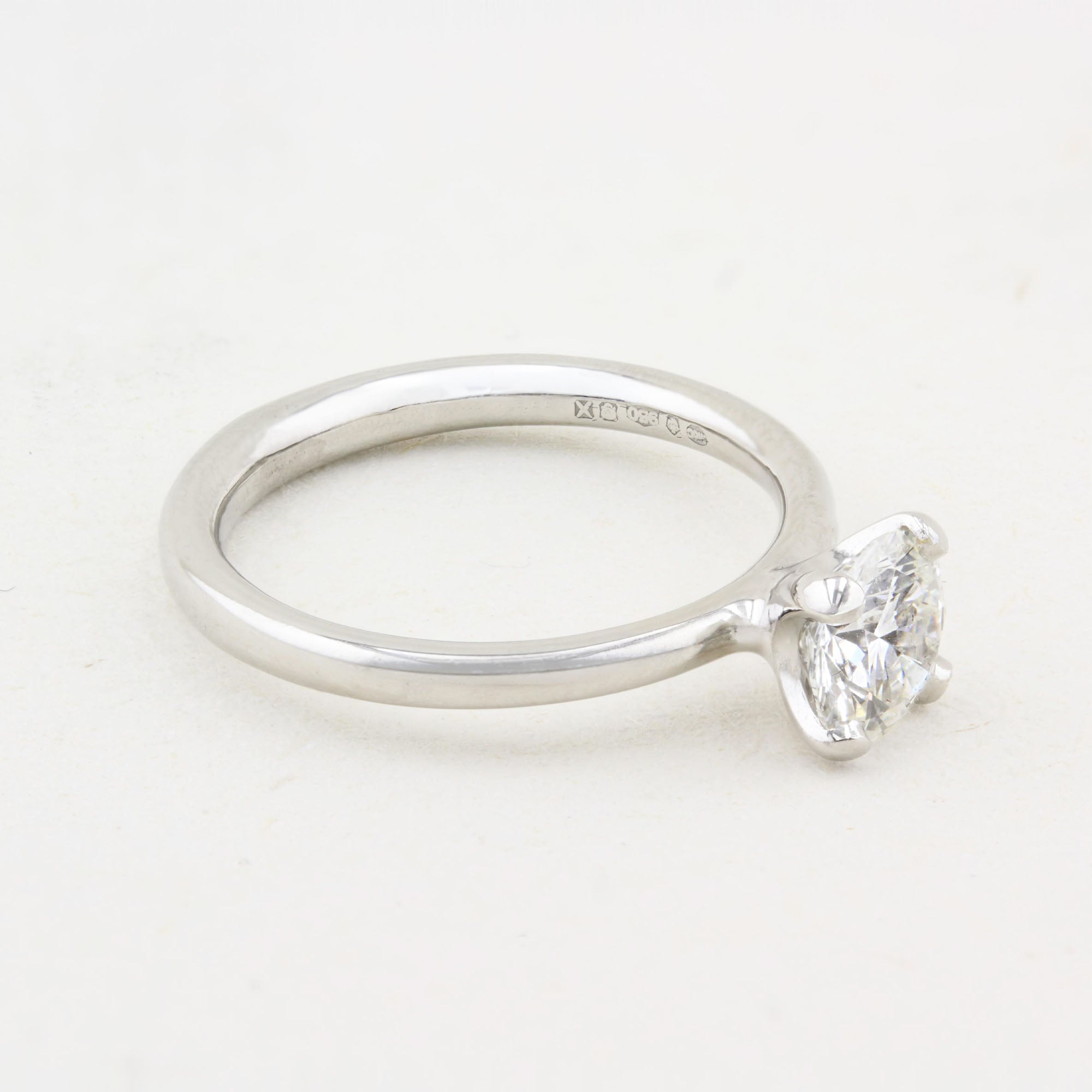 0.82ct Diamond Solitaire Ring